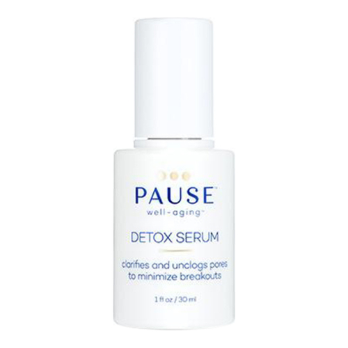 Pause Well-Aging Detox Serum on white background