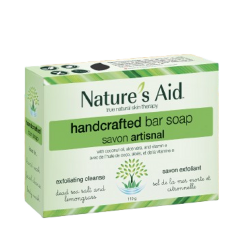 Nature's Aid Detoxifying Soap Bar - Lemongrass, 110g/3.88 oz Natures Aid Detoxifying Soap Bar - Lemongrass on white background