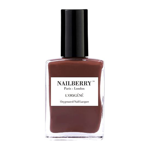 Nailberry Minty Fresh, 15ml/0.5 fl oz Nailberry Peony Blush on white background