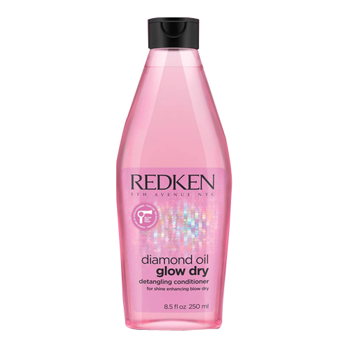 Redken Diamond Oil Glow Dry Detangling Conditioner on white background