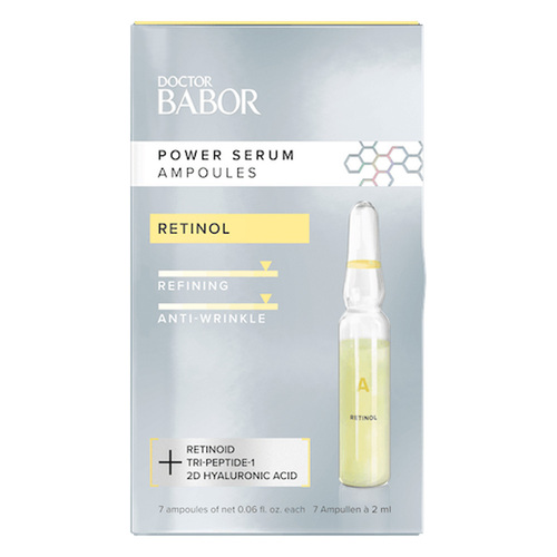 Babor Doctor Babor Retinol (A 0.3%) Power Serum Ampoules, 7 x 2ml/0.06 fl oz Babor Doctor Babor Retinol (A 0.3%) Power Serum Ampoules on white background