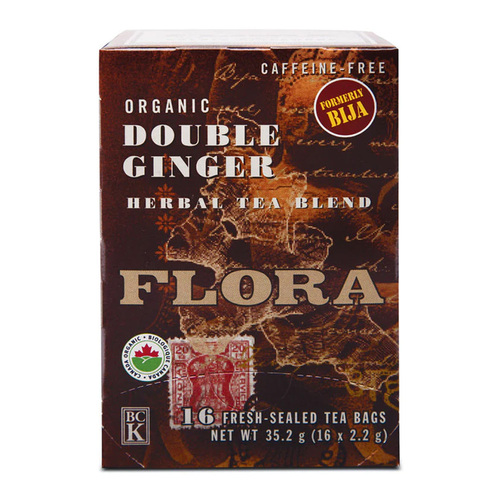 Flora Double Ginger, 16 x 2.2g/0.08 oz