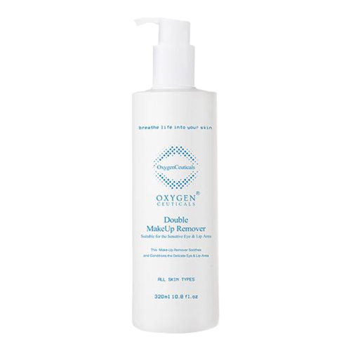 OxygenCeuticals Double Makeup Remover on white background