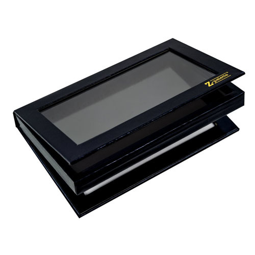 Z Palette Double-Sided - Black, 1 piece Z Palette Double-Sided - Black on white background