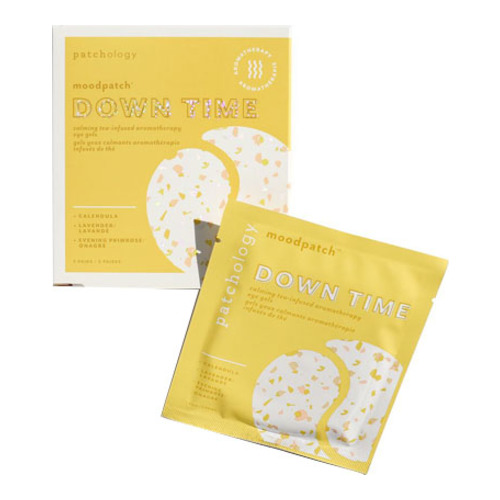 Patchology Down Time Eye Gels 5 packs on white background