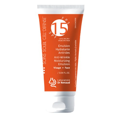 Dr Renaud Anti-Wrinkle Moisturizing Emulsion Broad Spectrum SPF 15, 60ml/2 fl oz Dr Renaud Anti-Wrinkle Moisturizing Emulsion Broad Spectrum SPF 15 on white background