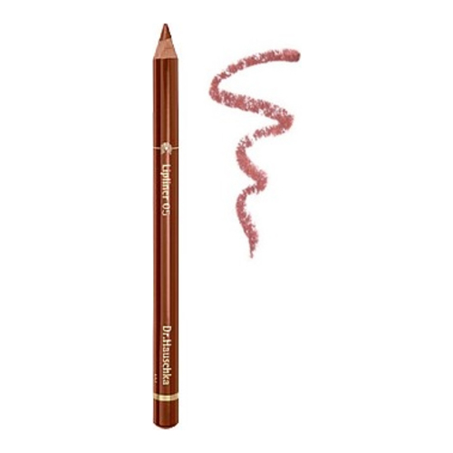 Dr Hauschka Lipliner 01 - Brown on white background