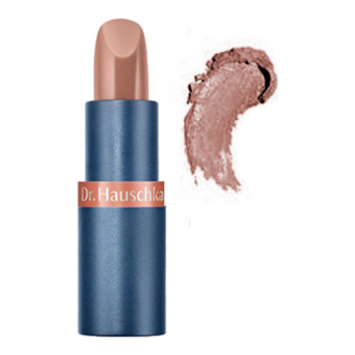 Dr Hauschka Lipstick 09 - Iridescent Brown, 4.5g/0.16 oz Dr Hauschka Lipstick 18 - Golden Apricot on white background