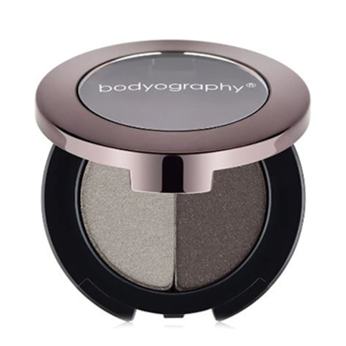 Bodyography Duo Expression Eye Shadow - Plum Passion (Lilac Taupe Shimmer Purple Bronze Shimmer), 3g/0.1 oz Bodyography Duo Expression Eye Shadow - Breathless (Soft Pink Shimmer Grey Shimmer) on white background
