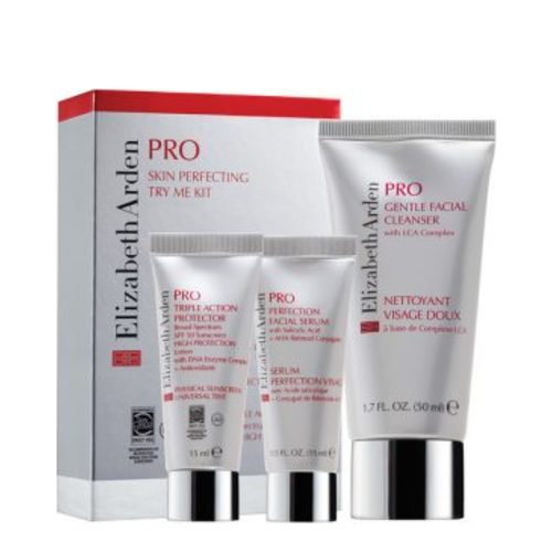 Elizabeth Arden Pro Skin Perfecting Try Kit, 3 pieces Elizabeth Arden Pro Skin Perfecting Try Kit on white background