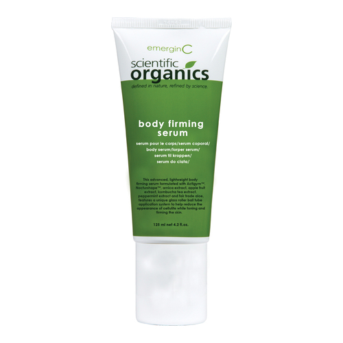 emerginC Body Firming Serum on white background
