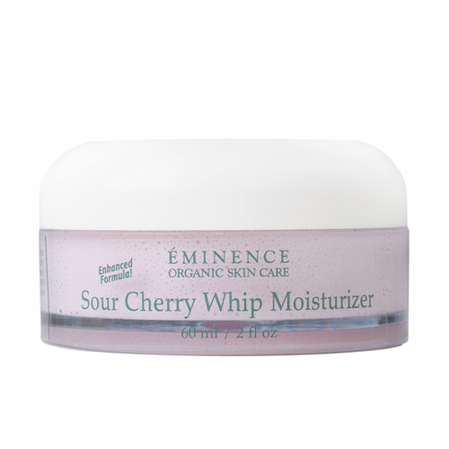 Eminence Organics Sour Cherry Whip Moisturizer on white background