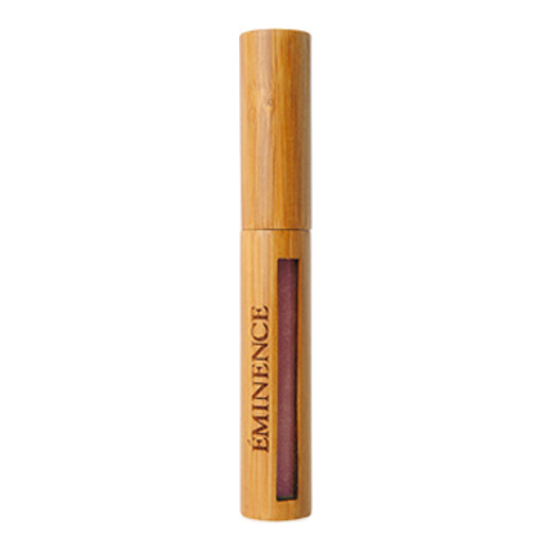 Eminence Organics Kiss Lip Gloss - Spice, 5ml/0.17 fl oz Eminence Organics Kiss Lip Gloss - Plum on white background