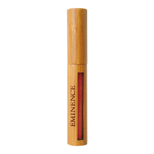 Eminence Organics Kiss Lip Gloss - Spice, 5ml/0.17 fl oz Eminence Organics Kiss Lip Gloss - Plum on white background