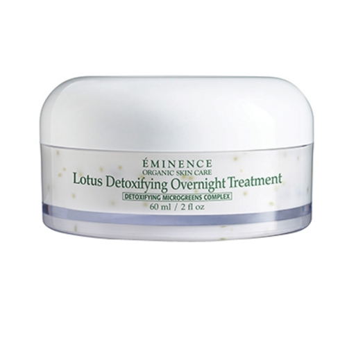 Eminence Organics Lotus Detoxifying Overnight Treatment, 60ml/2 fl oz Eminence Organics Lotus Detoxifying Overnight Treatment on white background