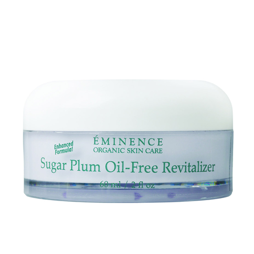 Eminence Organics Sugar Plum Oil Free Revitalizer on white background