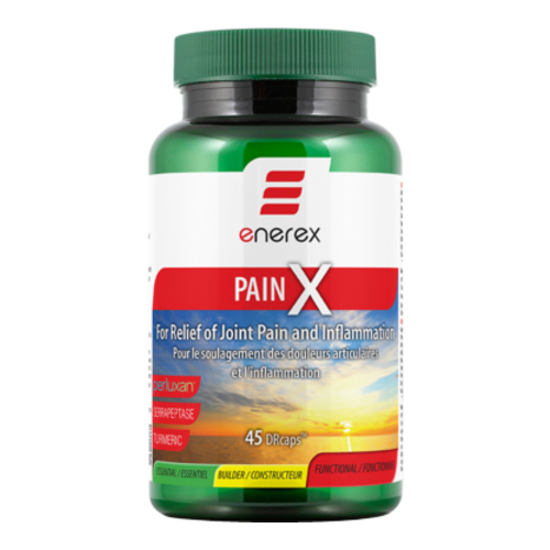 Enerex Pain X, 45 capsules Enerex Pain X on white background
