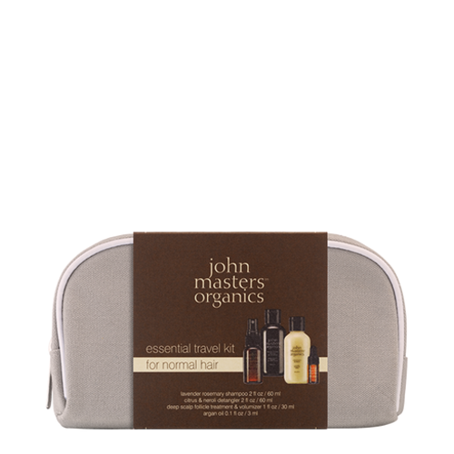 John Masters Organics ESSENTIAL KIT FOR NORMAL HAIR, 1 set John Masters Organics ESSENTIAL KIT FOR NORMAL HAIR on white background