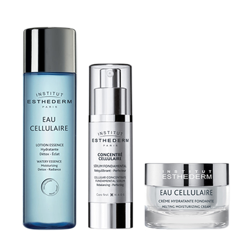 Institut Esthederm Eau Cellulaire Holiday Kit, 1 set Institut Esthederm Eau Cellulaire Holiday Kit on white background