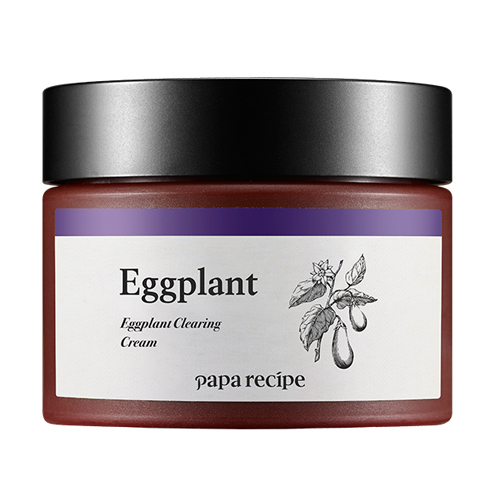 Papa Recipe Eggplant Clearing Cream on white background