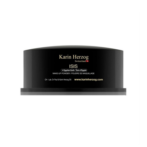Karin Herzog Egyptian Earth Hator (Bronze) Powder on white background