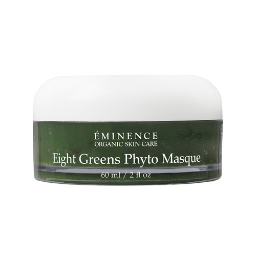 Eminence Organics Eight Greens Phyto Masque on white background