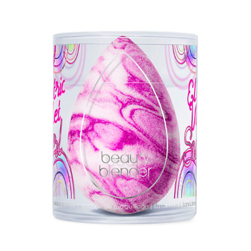 Beautyblender Electric Violet Swirl, 1 piece Beautyblender Electric Violet Swirl on white background