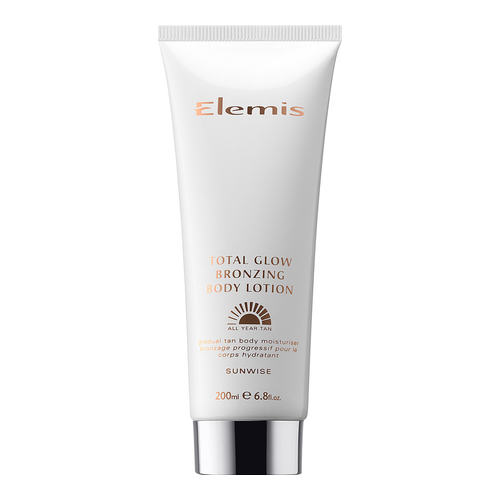 Elemis Total Glow Bronzing Body Lotion, 200ml/6.8 fl oz Elemis Total Glow Bronzing Body Lotion on white background