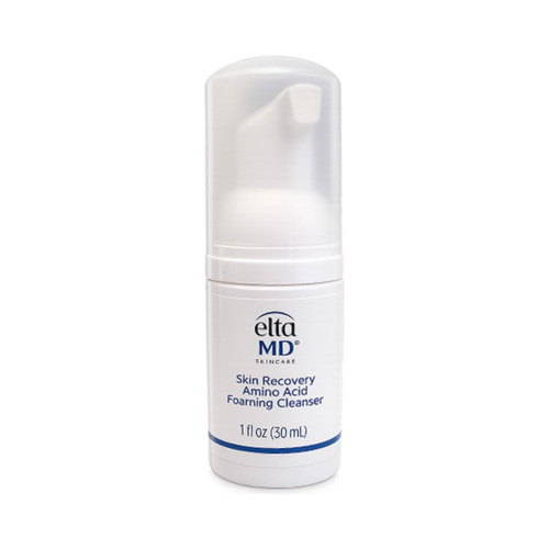 EltaMD Skin Recovery Amino Acid Foaming Cleanser, 30ml/1.01 fl oz Naturally Yours EltaMD Skin Recovery Amino Acid Foaming Cleanser on white background