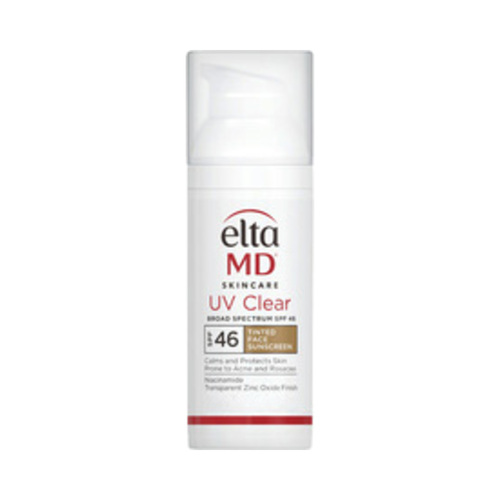 EltaMD UV Clear Broad-Spectrum SPF 46 - Tinted, 14g/0.49 oz Naturally Yours EltaMD UV Clear Broad-Spectrum SPF 46 - Tinted on white background