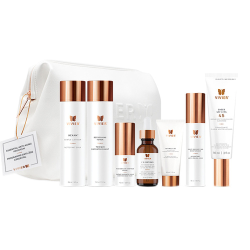 VivierSkin Essential Anti-Aging Program, 1 set VivierSkin Essential Anti-Aging Program on white background