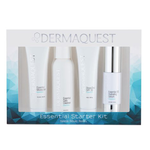 Dermaquest Essential Starter Kit on white background