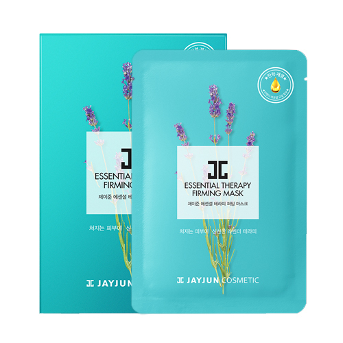 JAYJUN Essential Therapy Firming Mask (25ml x 10 sheets), 1 set JAYJUN Essential Therapy Firming Mask (25ml x 10 sheets) on white background