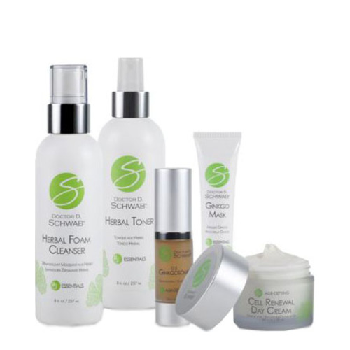 Doctor D Schwab Essentials Full Size Set on white background