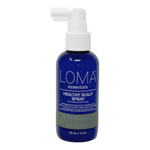 Loma Organics Essentials Healthy Scalp Spray, 118ml/3.99 fl oz Loma Organics Essentials Healthy Scalp Spray on white background