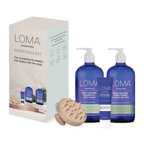 Loma Organics Essentials Kit, 1 set Loma Organics Essentials Kit on white background