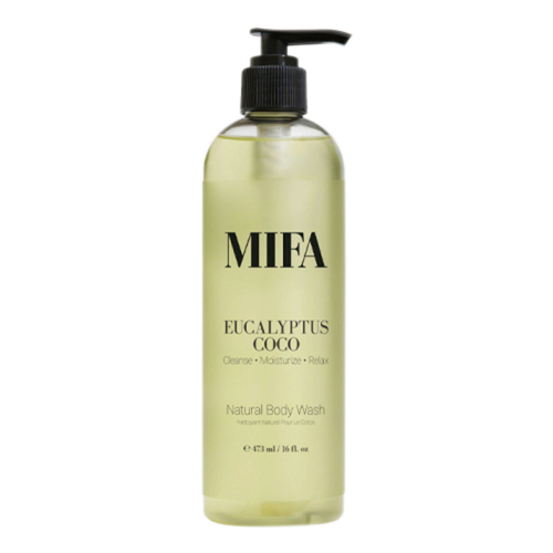 MIFA and Co Eucalyptus Coco Body Wash, 59ml/2 fl oz MIFA and Co Eucalyptus Coco Body Wash on white background