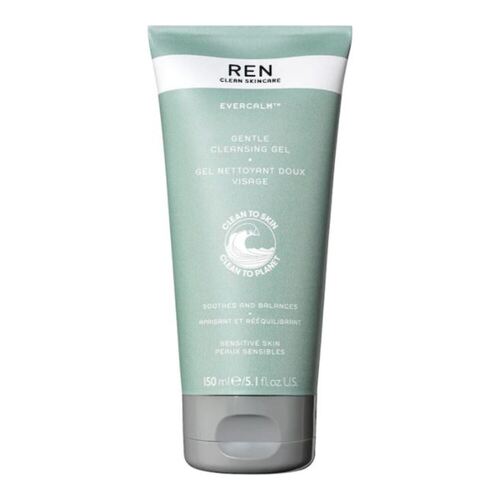 Ren Evercalm Gentle Cleansing Gel, 150ml/5.1 fl oz Ren Evercalm Gentle Cleansing Gel on white background