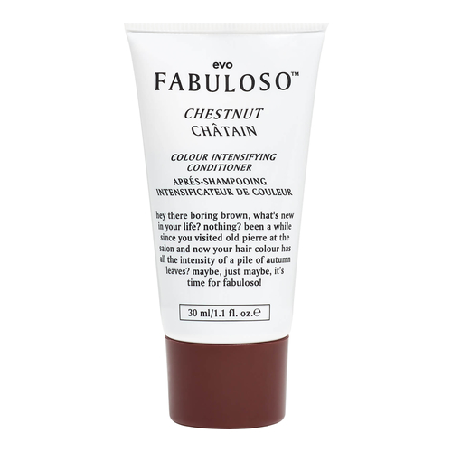 Naturally Yours Evo Fabuloso Chestnut Colour Intensifying Conditioner on white background