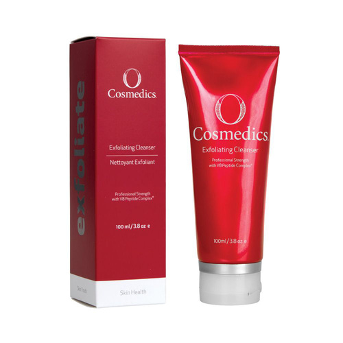 O Cosmedics Exfoliating Cleanser, 100ml/3.4 fl oz O Cosmedics Exfoliating Cleanser on white background