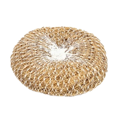 Exfoliating Sponge on white background