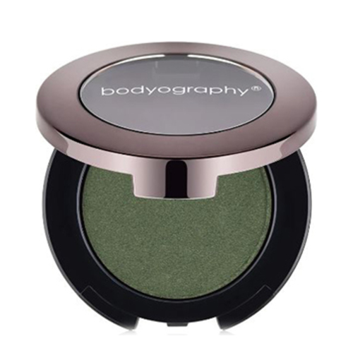 Bodyography Expression Eye Shadow - Devoted (Soft Pink Metallic), 3g/0.1 oz Bodyography Expression Eye Shadow - Amazon (Forest Green Satin Shimmer) on white background