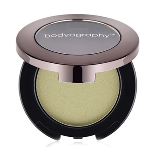 Bodyography Expression Eye Shadow - Devoted (Soft Pink Metallic), 3g/0.1 oz Bodyography Expression Eye Shadow - Amazon (Forest Green Satin Shimmer) on white background