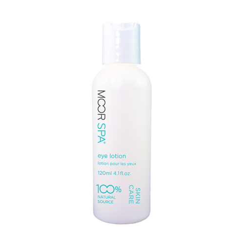 Moor Spa Eye Lotion on white background