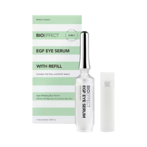 BIOEFFECT Eye Serum with Refill on white background