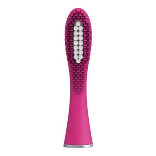 Foreo ISSA mini Hybrid Replacement Brush Head - Wild Strawberry, 1 piece Foreo ISSA mini Hybrid Replacement Brush Head - Enchanted Violet on white background