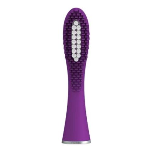 Foreo ISSA mini Hybrid Replacement Brush Head - Wild Strawberry, 1 piece Foreo ISSA mini Hybrid Replacement Brush Head - Enchanted Violet on white background