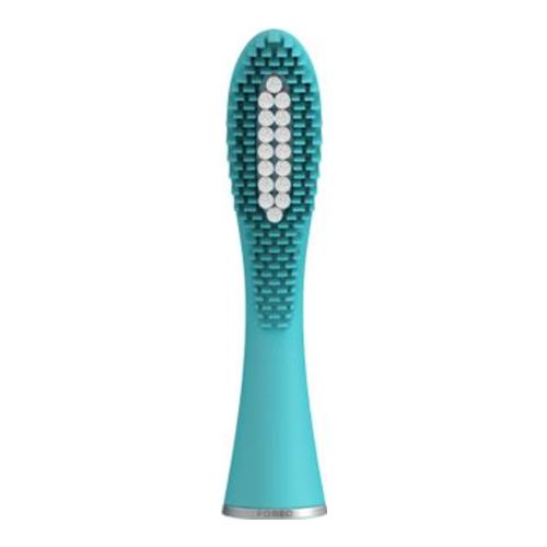 Foreo ISSA mini Hybrid Replacement Brush Head - Wild Strawberry, 1 piece Foreo ISSA mini Hybrid Replacement Brush Head - Enchanted Violet on white background