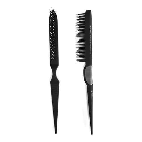 Wet Brush Teasing Brush - Silver, 1 piece Wet Brush Teasing Brush - Black on white background