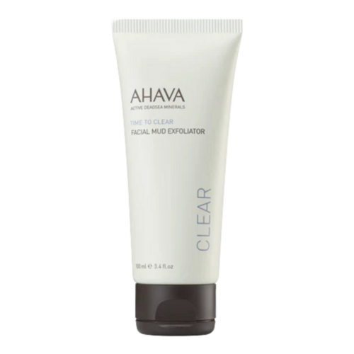 Ahava Facial Mud Exfoliator, 100ml/3.38 fl oz Ahava Facial Mud Exfoliator on white background